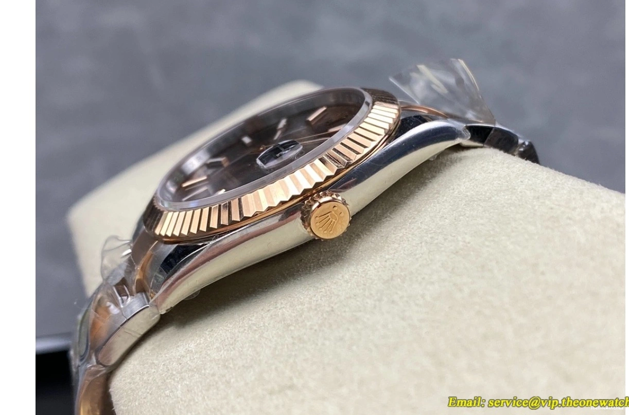 RG SS Heavy Datejust 41mm Brown Stk Version) 126331 Oys ARF SH3235(Tungsten 0203